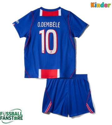 Paris Saint-Germain Ousmane Dembele #10 Replik Heimtrikot Kinder 2026-27 Kurzarm (+ Kurze Hosen)